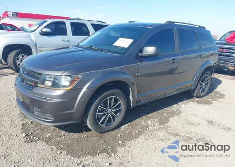 2018 Dodge Journey Se from USA, damaged, VIN 3C4PDCAB2JT497660